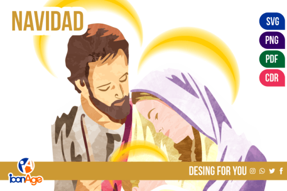 Christmas Crib PESEBRE NAVIDAD: A Versatile Design Resource for Creators and Enthusiasts