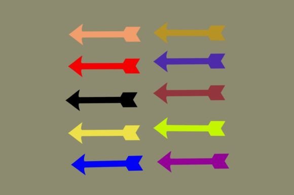 Colored Arrow Set Svg Cut File: A Versatile Tool for Creative and Practical Use