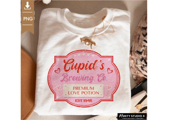 Cupid’s Brewing Co PNG for Valentine’s Day: A Creative Trend in Digital Design