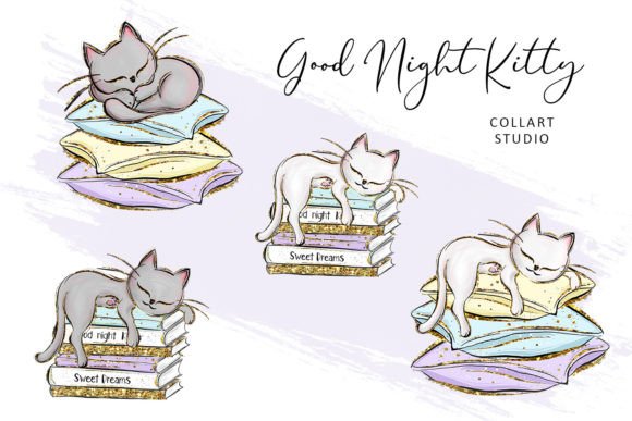 Cute Kittens Illustrations: A Creative Resource for Artists and Designers