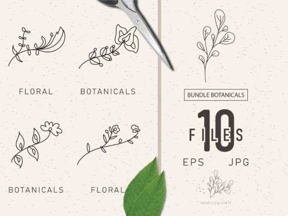 Floral Element Bundle 38: A Creative Resource for Designers and Crafters
