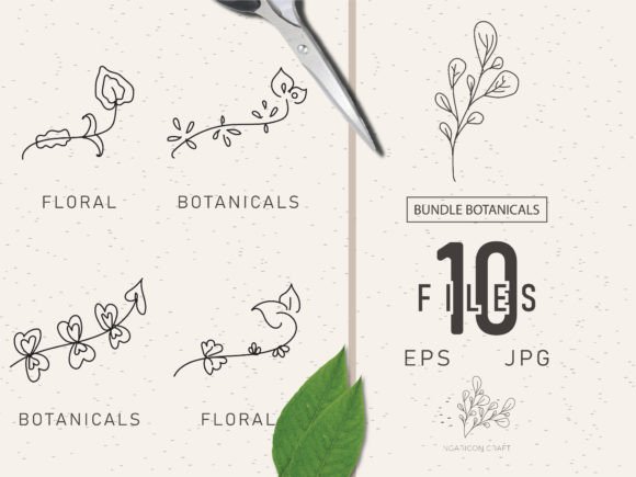 Floral Element Bundle 49: A Creative Resource for Designers and Makers