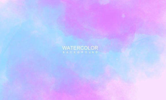 Purple Blue Watercolor Background: A Versatile Design Asset