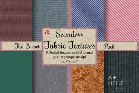 Seamless Fabric Textures - Flat Carpet