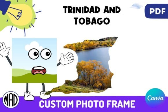 Trinidad and Tobago Canva Photo Frame: A Unique Custom Design Tool